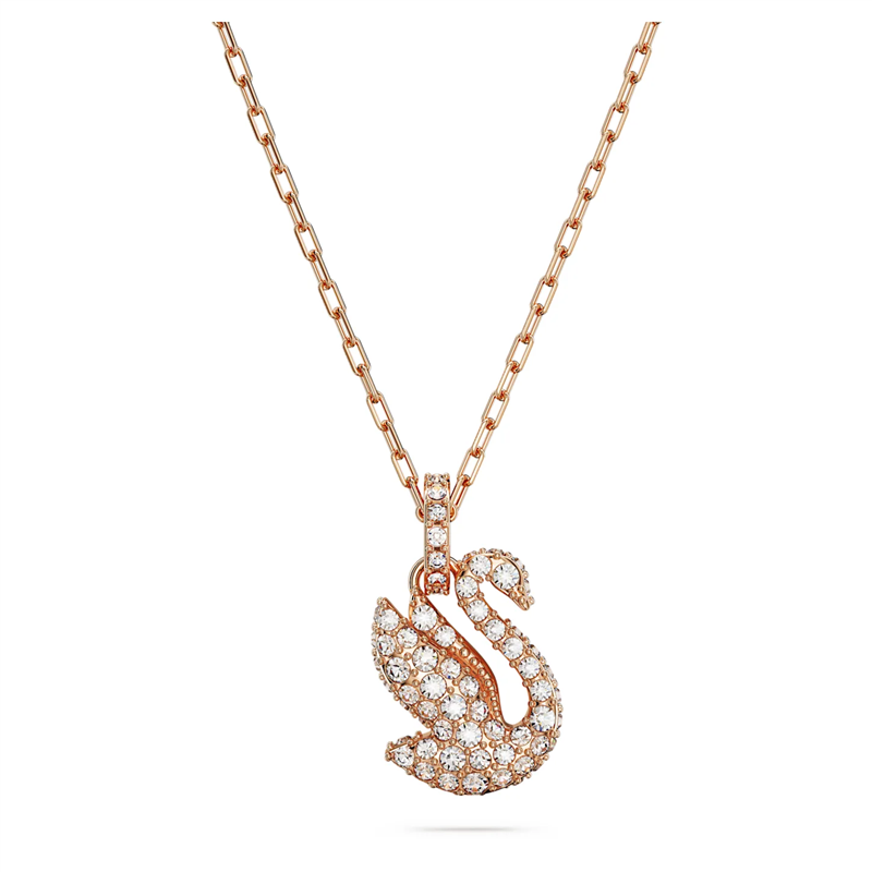 Swarovski iconic swan necklace discount