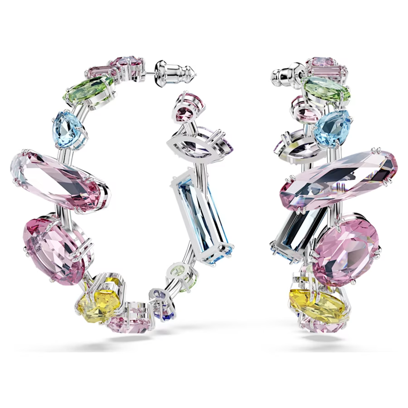 Swarovski genna hoop earrings outlet